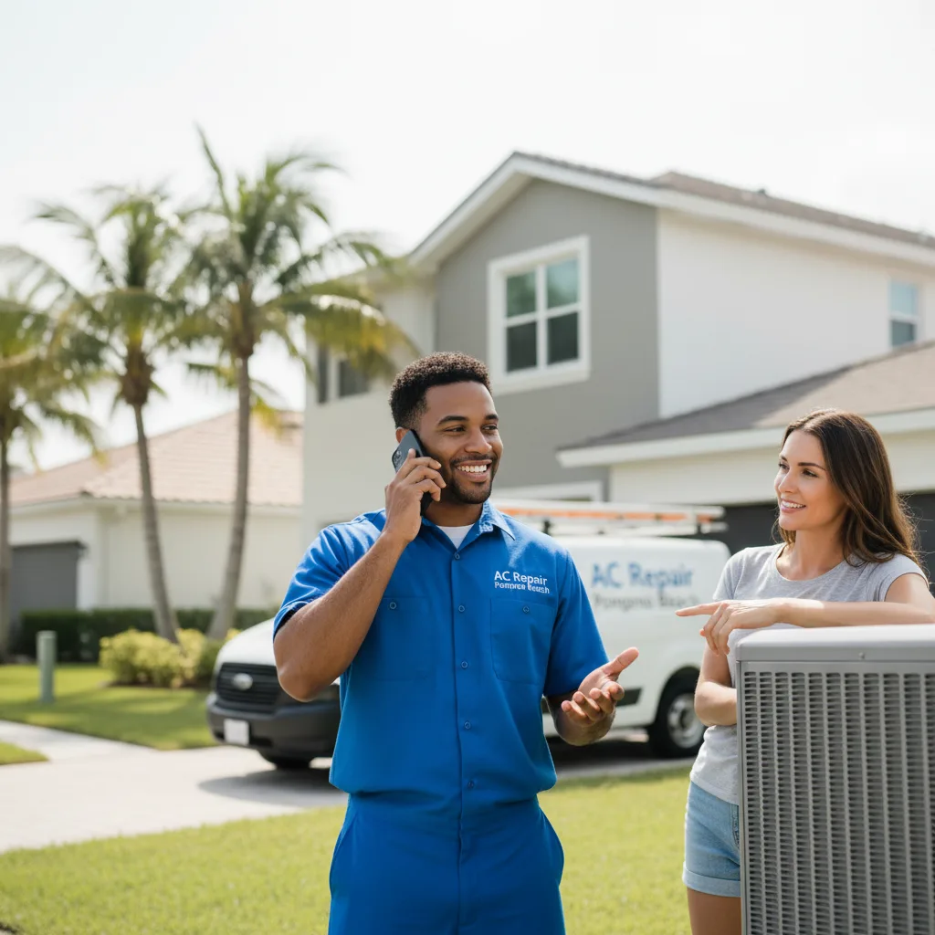 AC Repair Pompano Beach customer support in Ronkonkoma